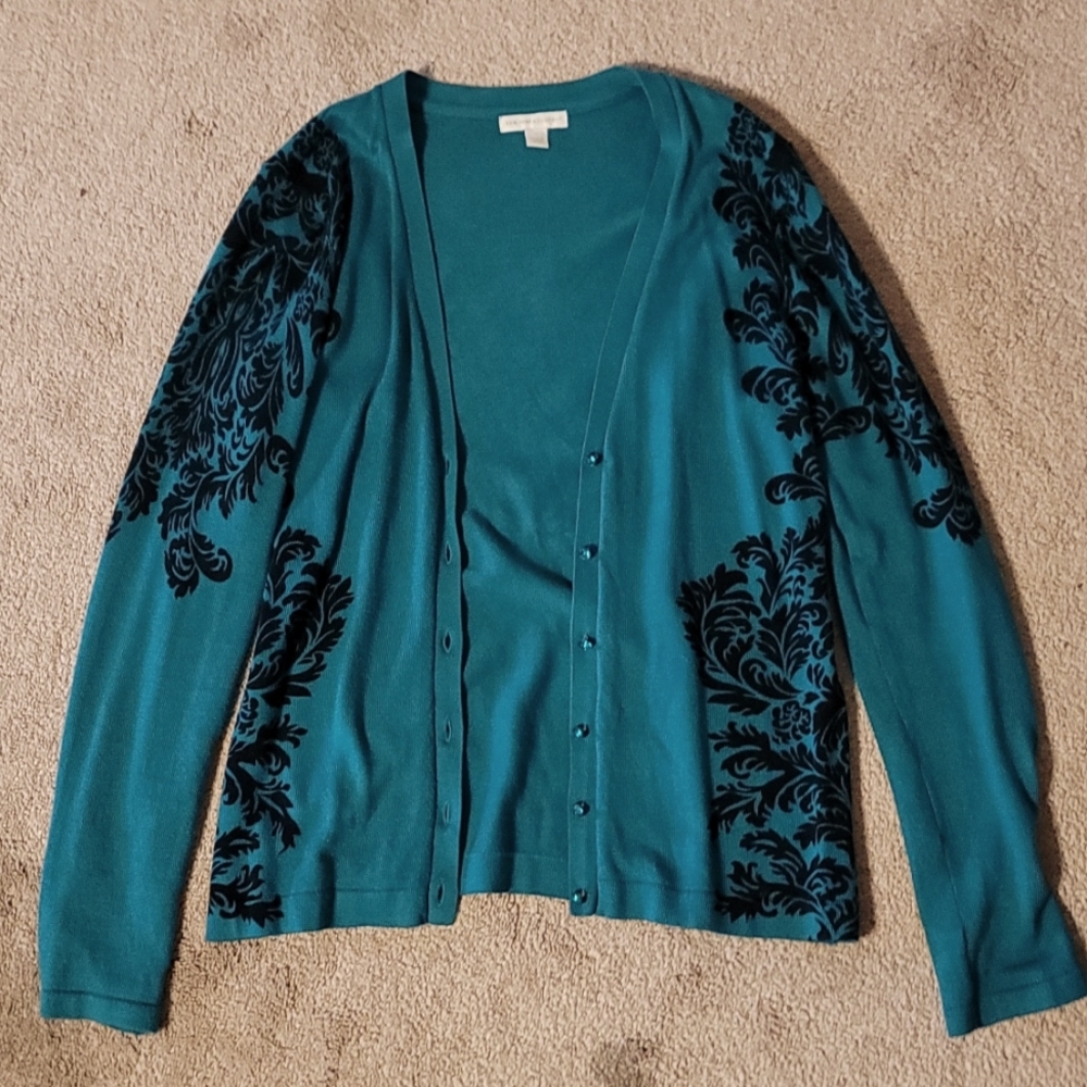 New York and Co, Size M, Green/Black